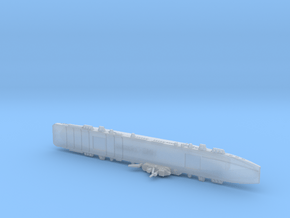 HMS Colossus 1/2400 in Clear Ultra Fine Detail Plastic