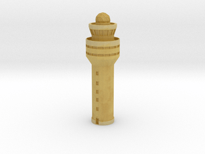 Generic Round ATC Tower 1/285 in Tan Fine Detail Plastic