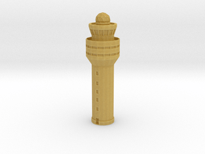Generic Round ATC Tower 1/400 in Tan Fine Detail Plastic