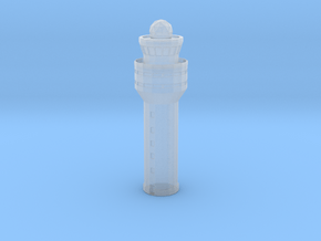 Generic Round ATC Tower 1/1200 in Clear Ultra Fine Detail Plastic