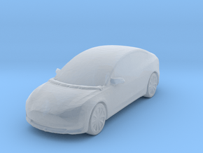 Tesla Model 3 1/120 in Clear Ultra Fine Detail Plastic