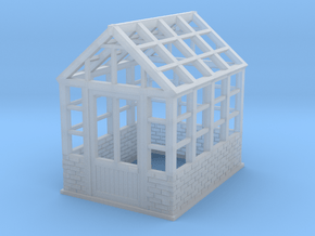 Small Greenhouse 1/56 in Clear Ultra Fine Detail Plastic