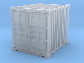 10ft Shipping Container 1/56 in Clear Ultra Fine Detail Plastic
