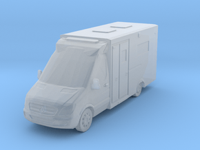 Sprinter Ambulance 1/100 in Clear Ultra Fine Detail Plastic