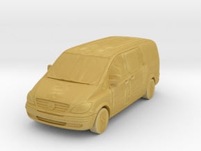 Mercedes Vito W639 1/100 in Tan Fine Detail Plastic