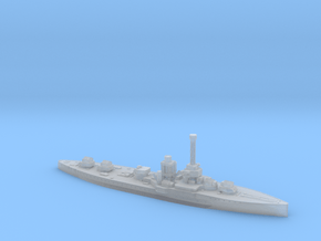 USS Utah 1/3000 WW2 in Clear Ultra Fine Detail Plastic