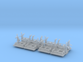1/72 PT Torpedo Rack TypC Set004 in Clear Ultra Fine Detail Plastic