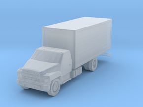 Ford F600 Cargo 1/100 in Clear Ultra Fine Detail Plastic