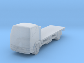 DAF LV 18t Flatbed 1/200 in Clear Ultra Fine Detail Plastic