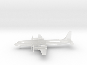 Ilyushin Il-18B Coot in Clear Ultra Fine Detail Plastic: 1:500