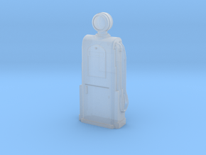 Old Gas Pump 1/43 in Clear Ultra Fine Detail Plastic