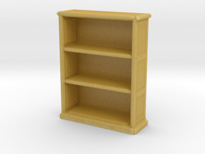 Wooden Bookcase 1/43 in Tan Fine Detail Plastic