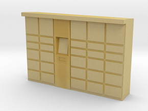 Parcel Locker 1/48 in Tan Fine Detail Plastic