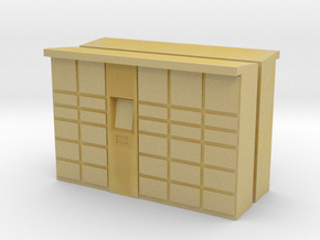Parcel Locker (x2) 1/144 in Tan Fine Detail Plastic
