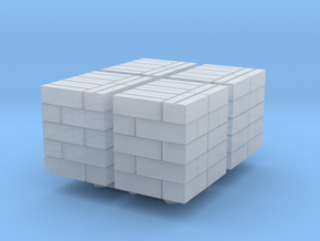 48x40in Pallet Box Load (x4) 1/100 in Clear Ultra Fine Detail Plastic