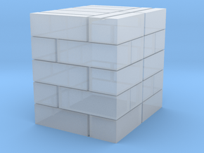 48x40in Pallet Box Load 1/64 in Clear Ultra Fine Detail Plastic