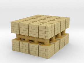 48x40in Pallet Box Load (x32) 1/400 in Tan Fine Detail Plastic