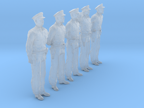 1/48 USN Officers Set431-01 in Clear Ultra Fine Detail Plastic