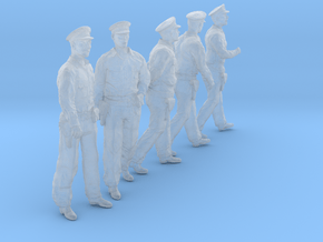 1/48 USN Officers Set432-01 in Clear Ultra Fine Detail Plastic
