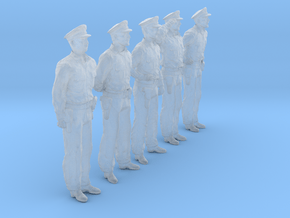 1/56 USN Officers Set431-01 in Clear Ultra Fine Detail Plastic