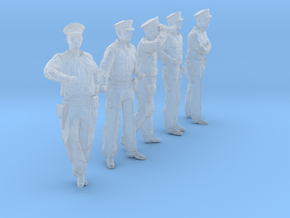 1/56 USN Officers Set431-03 in Clear Ultra Fine Detail Plastic
