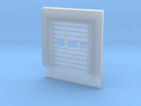 Loading Dock Door 1/64 in Clear Ultra Fine Detail Plastic