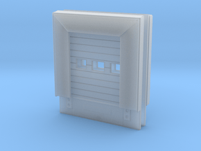 Loading Dock Door (x2) 1/144 in Clear Ultra Fine Detail Plastic