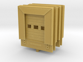 Loading Dock Door (x4) 1/160 in Tan Fine Detail Plastic