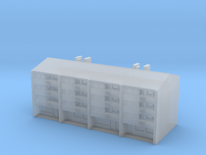 Residential Building 04 1/285 in Clear Ultra Fine Detail Plastic