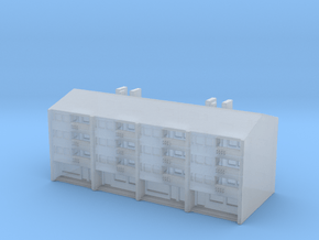 Residential Building 04 1/1200 in Clear Ultra Fine Detail Plastic