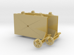 A-1-43-wagon-d-class-bogie-12-1 in Tan Fine Detail Plastic