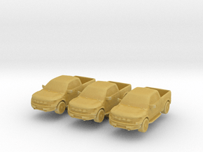 Ford F-150 Raptor (x3) 1/285 in Tan Fine Detail Plastic