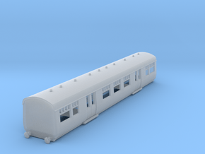 o-148-cl506-trailer-coach-1 in Clear Ultra Fine Detail Plastic