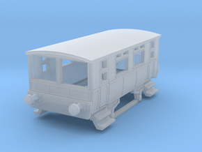 o-148-wcpr-drewry-sm-railcar-trailer-1 in Clear Ultra Fine Detail Plastic