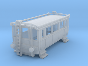 o-148-wcpr-drewry-small-railcar-1 in Clear Ultra Fine Detail Plastic