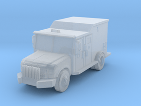 Ford F-550 Armored Van 1/200 in Clear Ultra Fine Detail Plastic