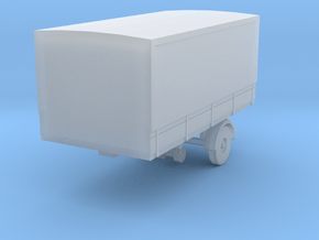 mh-87-scammell-mh6-trailer-15ft-covered-van in Clear Ultra Fine Detail Plastic