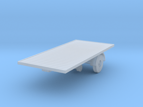 mh3-trailer-15ft-7ft-flat-87-1 in Clear Ultra Fine Detail Plastic
