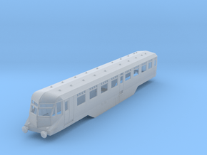 0-100-gwr-railcar-35-37-1a in Clear Ultra Fine Detail Plastic
