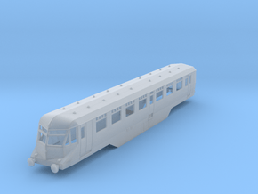 0-100-gwr-railcar-buffet-36-38-1a in Clear Ultra Fine Detail Plastic