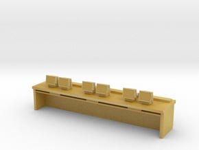 Fast Food Cash Counter 1/100 in Tan Fine Detail Plastic