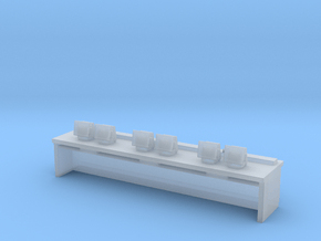 Fast Food Cash Counter 1/35 in Clear Ultra Fine Detail Plastic
