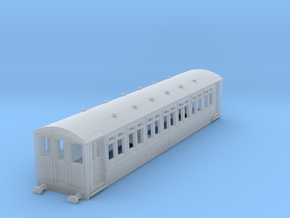 o-148-midland-railway-heysham-electric-tr-coach in Clear Ultra Fine Detail Plastic