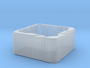 Jacuzzi Hot Tub 1/100 in Clear Ultra Fine Detail Plastic