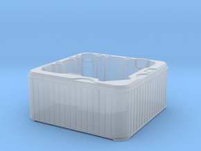 Jacuzzi Hot Tub 1/76 in Clear Ultra Fine Detail Plastic