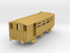 o-148-kesr-steam-railcar-1 in Tan Fine Detail Plastic