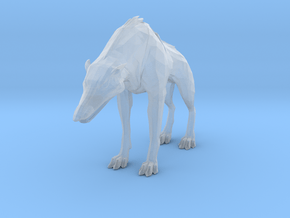 Dishonored Wolfhound in Clear Ultra Fine Detail Plastic