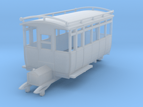 0-87-wolseley-siddeley-railcar-1 in Clear Ultra Fine Detail Plastic