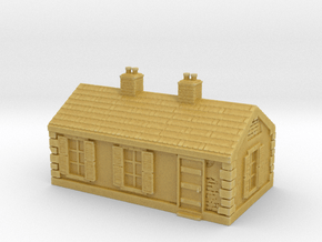 North European House 01 1/160 in Tan Fine Detail Plastic