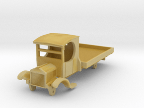 0-76-ford-lorry-1a in Tan Fine Detail Plastic